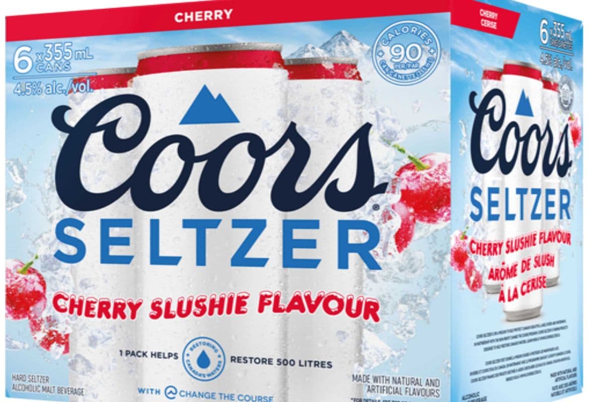 COORS SELTZER CHERRY SLUSHIE 6*355ML (1 x 355ML)