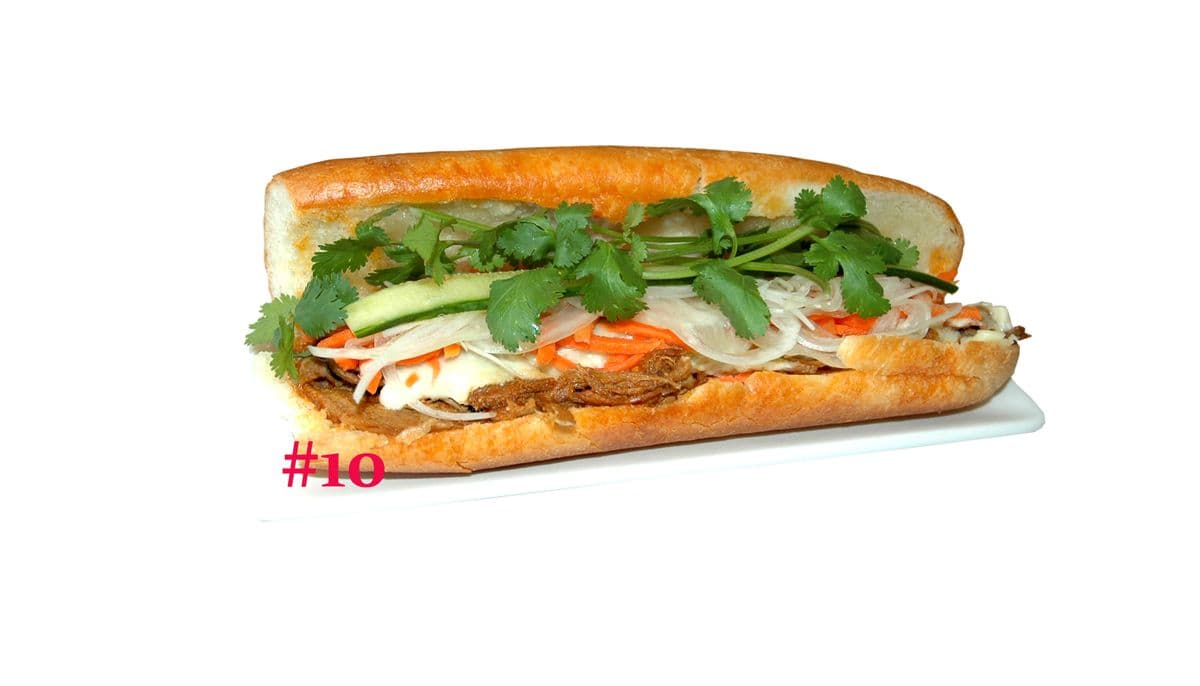 10. Satay Beef Sub