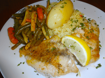 Baked Snapper