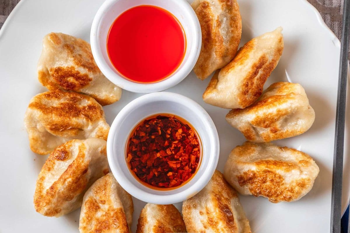 3. Grilled Pork Dumplings (10 Pcs)