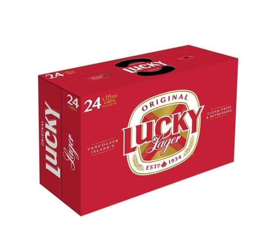 Lucky Lager (24 Cans) (24 x 355ml)