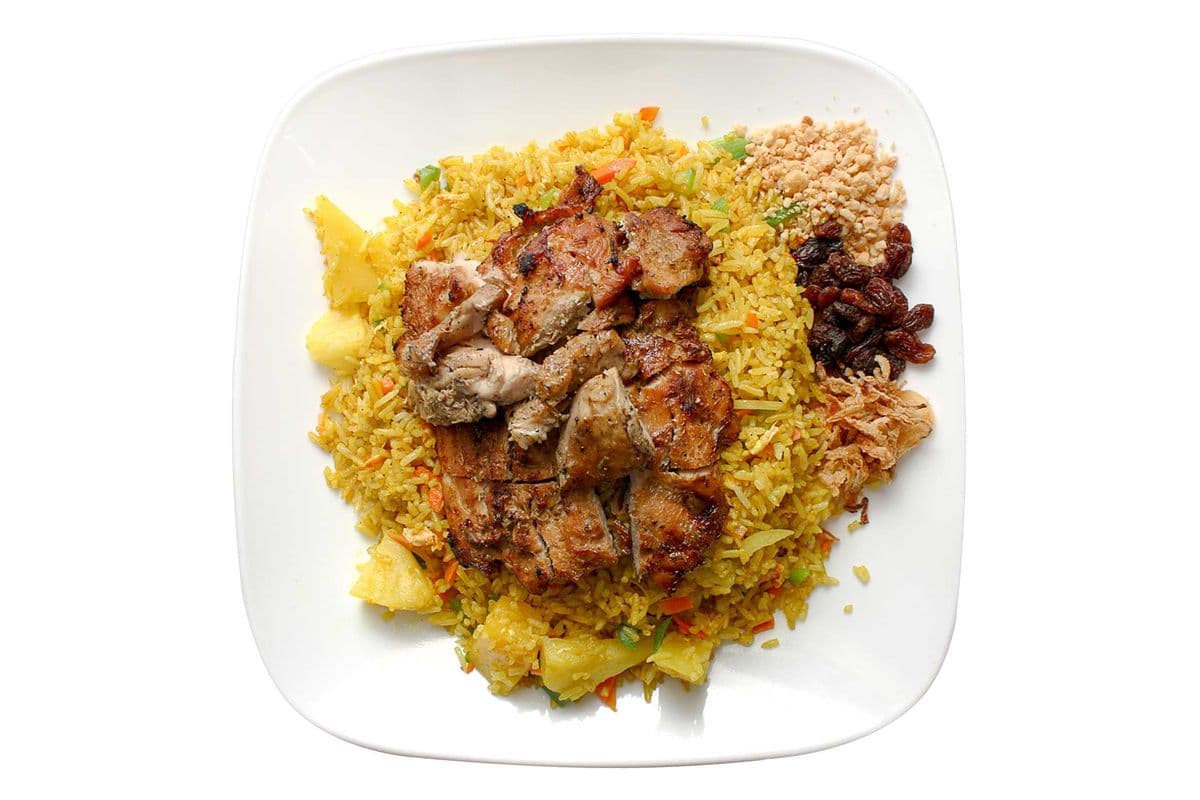 44C. Thai Curry Pineapple Fried Rice
