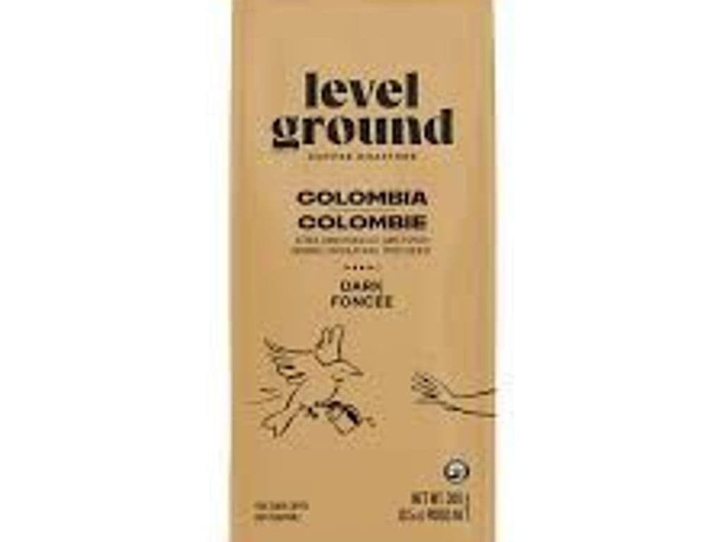 LEVEL GROUND COLOMBIA DARK ROAST COFFEE 300G