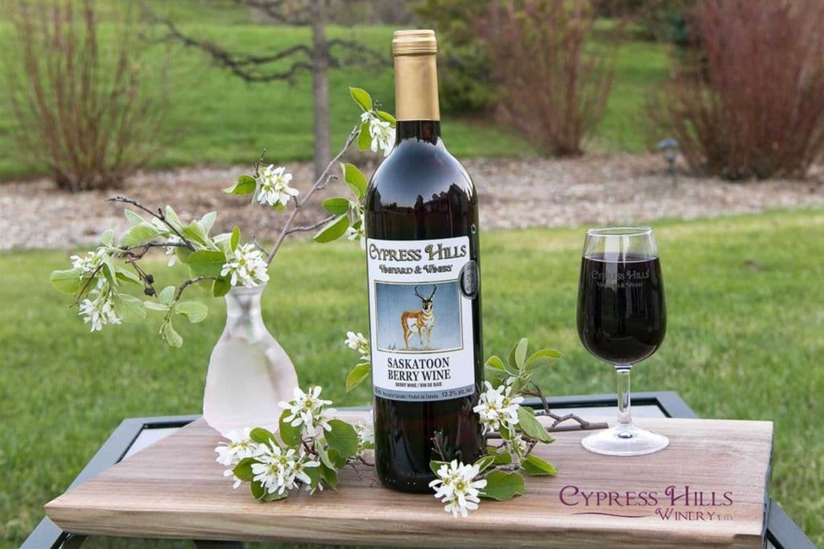 CYPRESS HILLS WINERY SASKATOON WINE (750ML) (1 x 750ML)