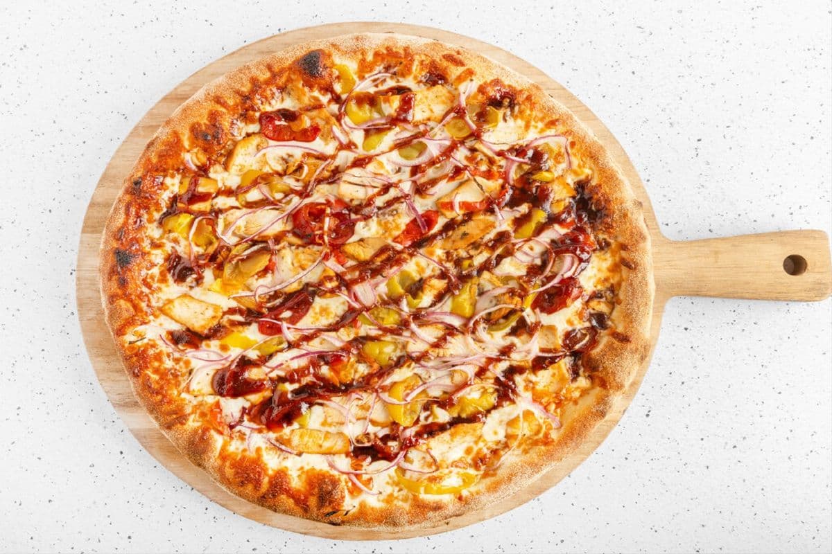 Spicy BBQ Chicken Pizza