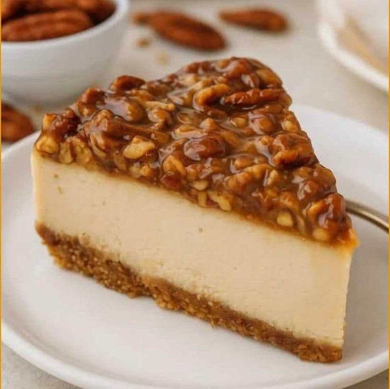 Caramel Pecan Cheesecake (BOGO)
