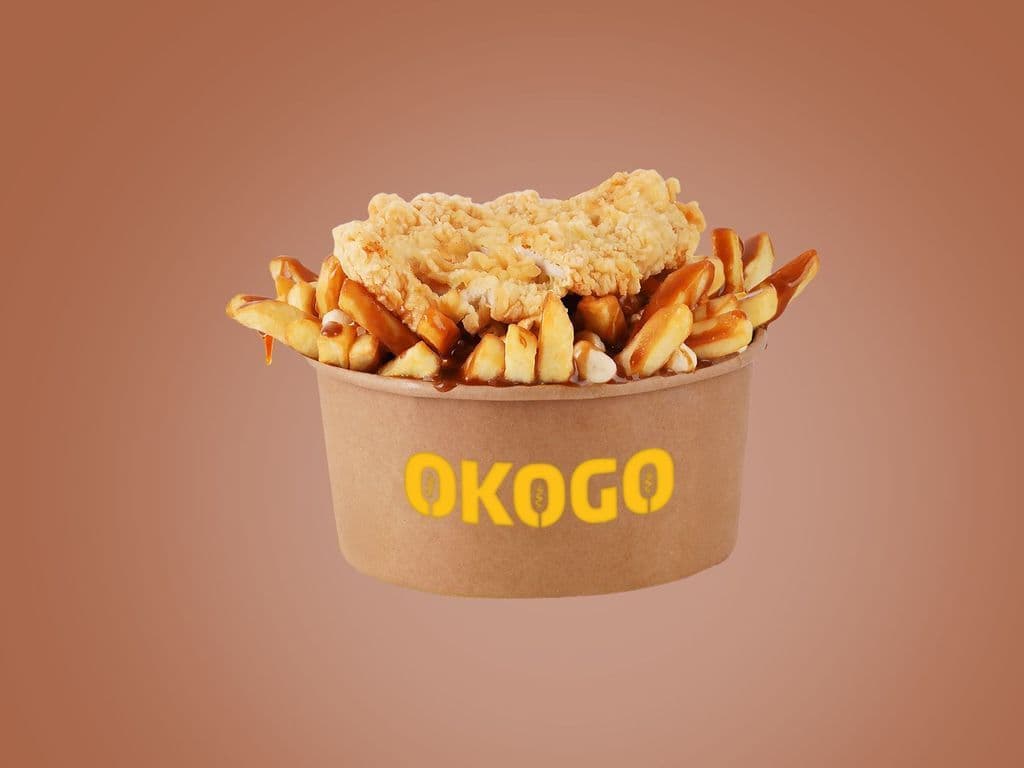 Poutine au poulet croustillant / Crispy Chicken Poutine