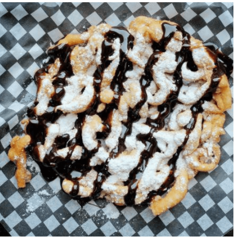 Chocolate Funnel Cake
