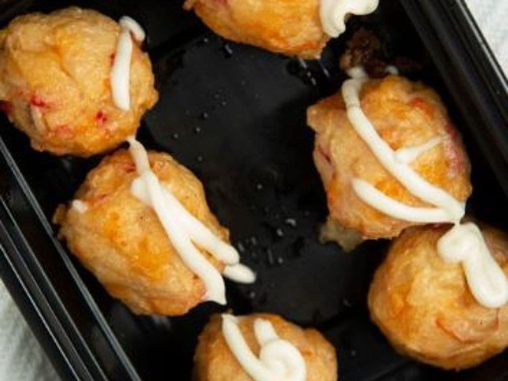 Fried Cuttlefish Ball (6) 炸墨魚丸 (6)