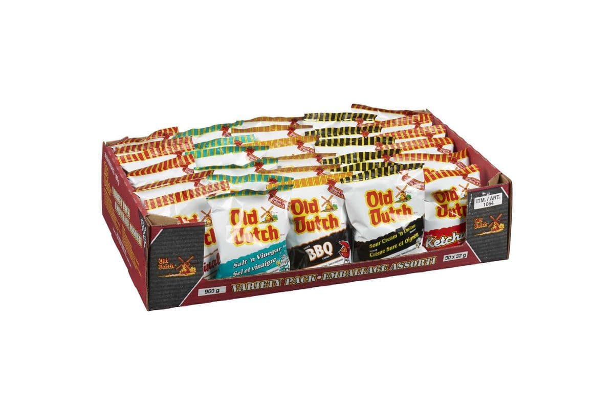 Old Dutch Variety Pack Chips 30*32 g