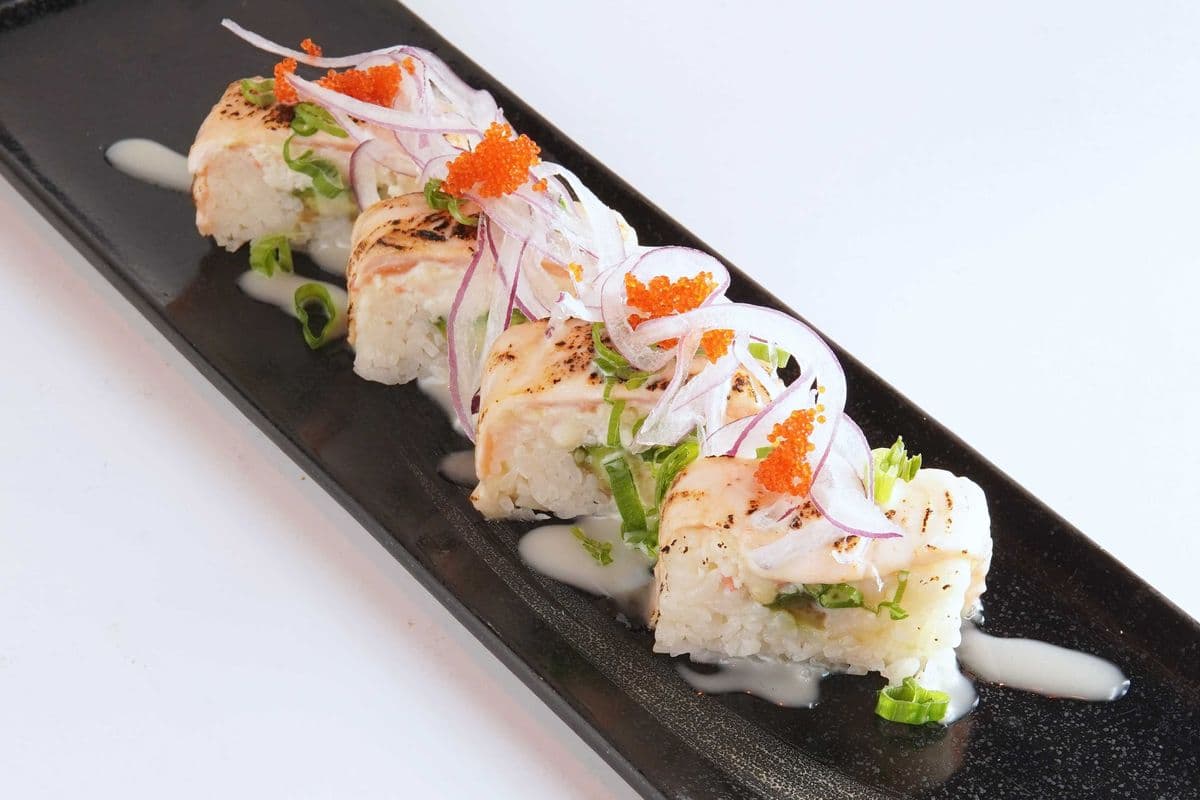 Salmon Aburi Oshi