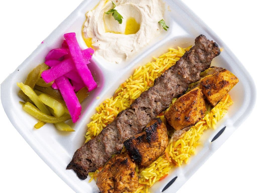 Mix Grill Plate (2 skewers)