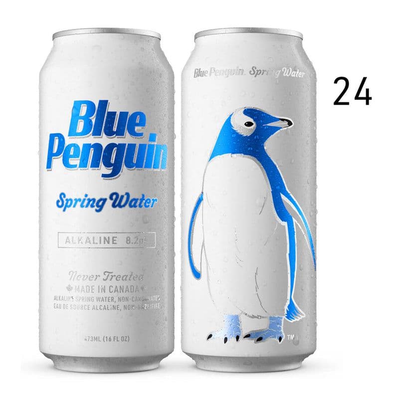 Blue Penguin Alkaline Spring Water
