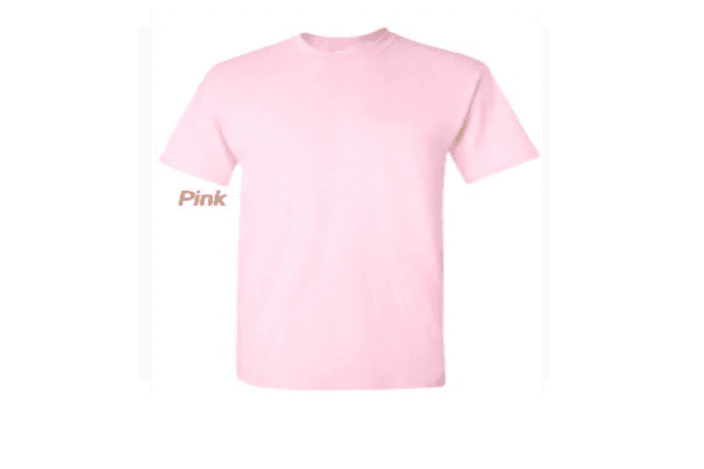 Cotton T-Shirt (Pink)