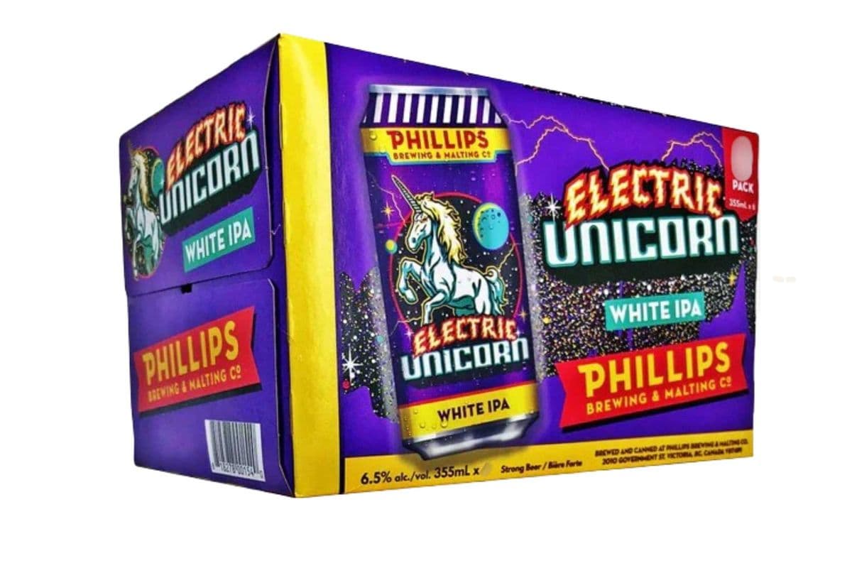 Phillips Brewing Electric Unicorn White IPA (8 Cans) (8 x 355ml)