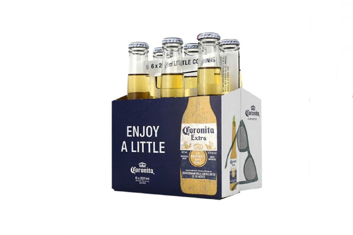 Coronita Extra Lager (6 x 207ml bottles)