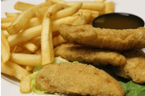 Chicken Tenders and Fries