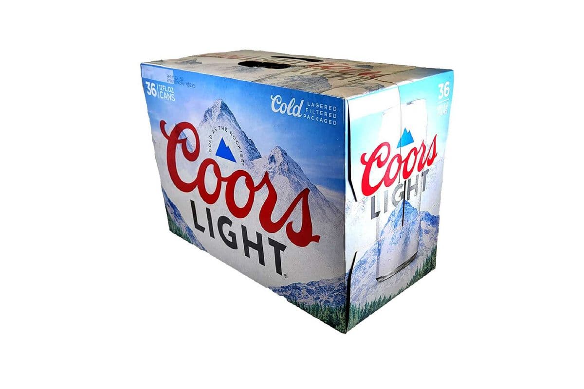 Coors Light (36 Pack Cans) (36 x 355 ml Cans)