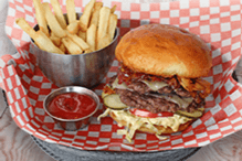 Bacon Jam Smash Burger