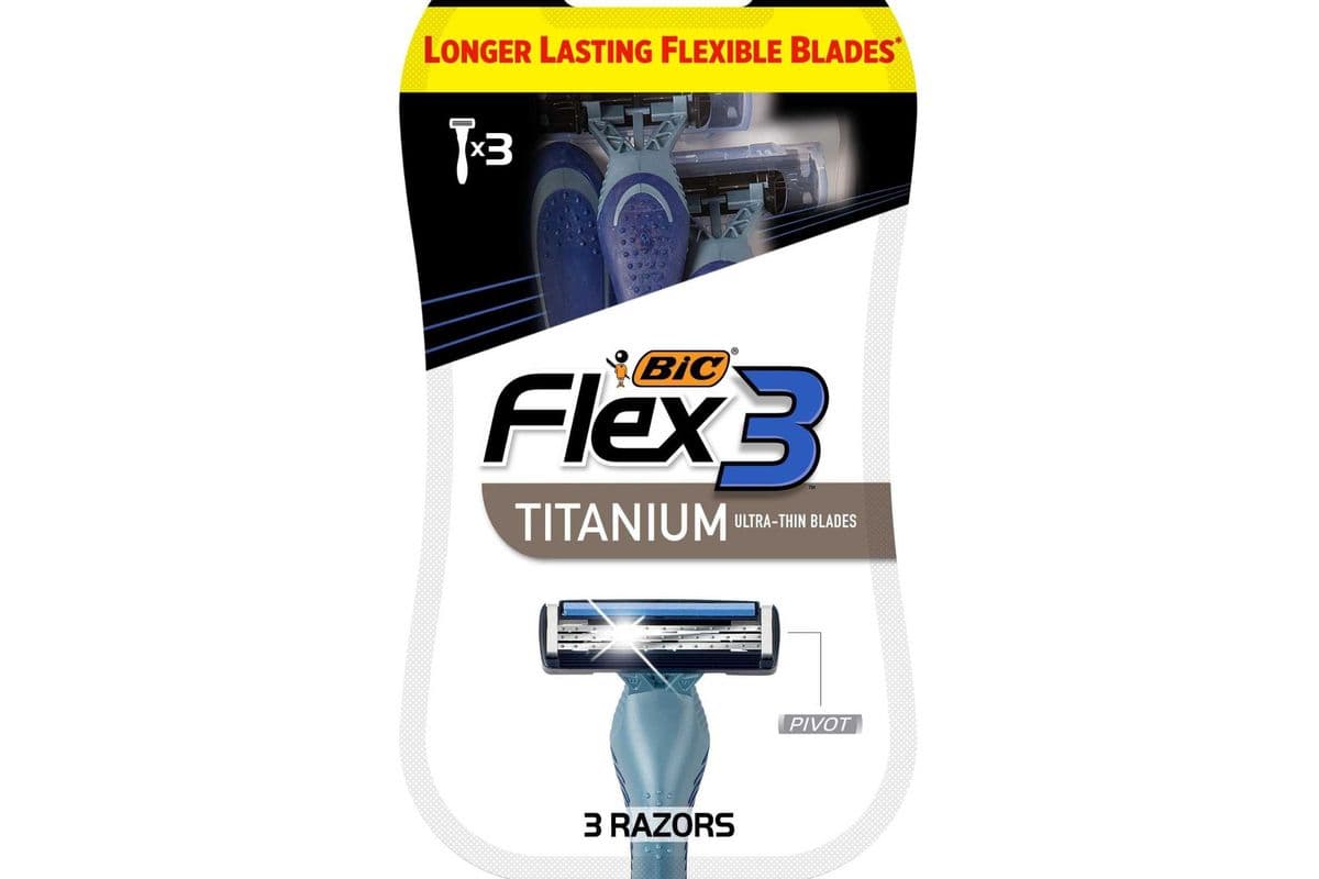 Bic Flex 3 Titanium Ultra-Thin Blades