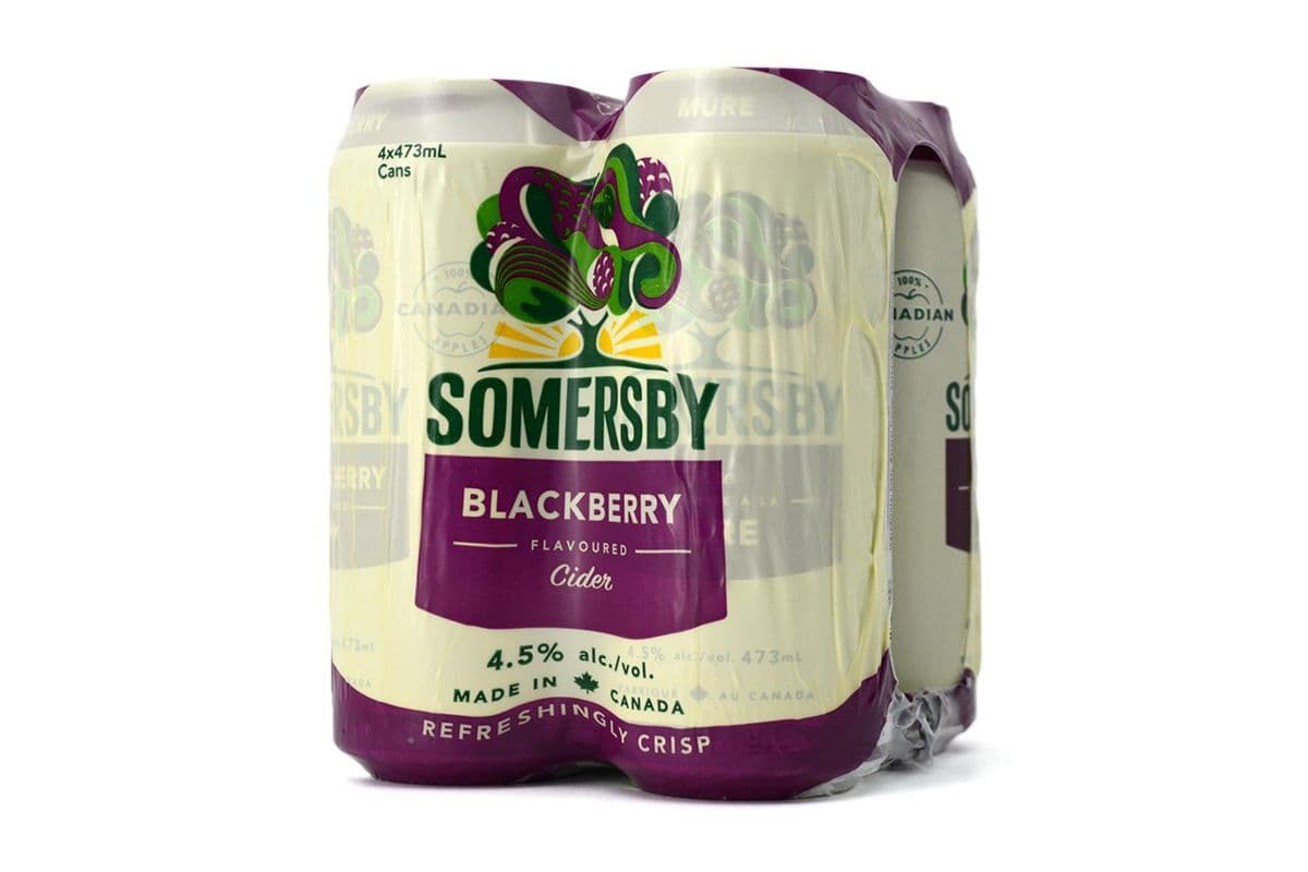 Somersby Blackberry Cider (4 Cans) (1 x 4*473ML)
