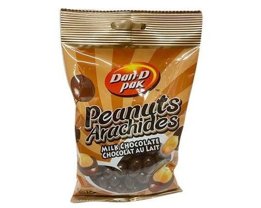 DAN D PAK MILK CHOCOLATE PEANUTS 170G