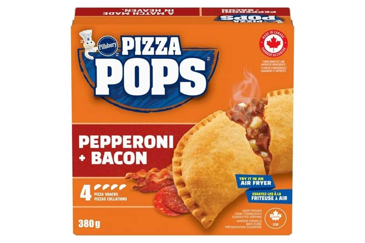 Pillsbury Pizza Pops-Pepperoni and Bacon (380 g)