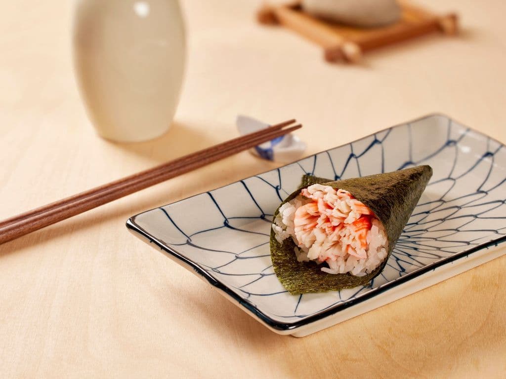 Crab Meat Handroll