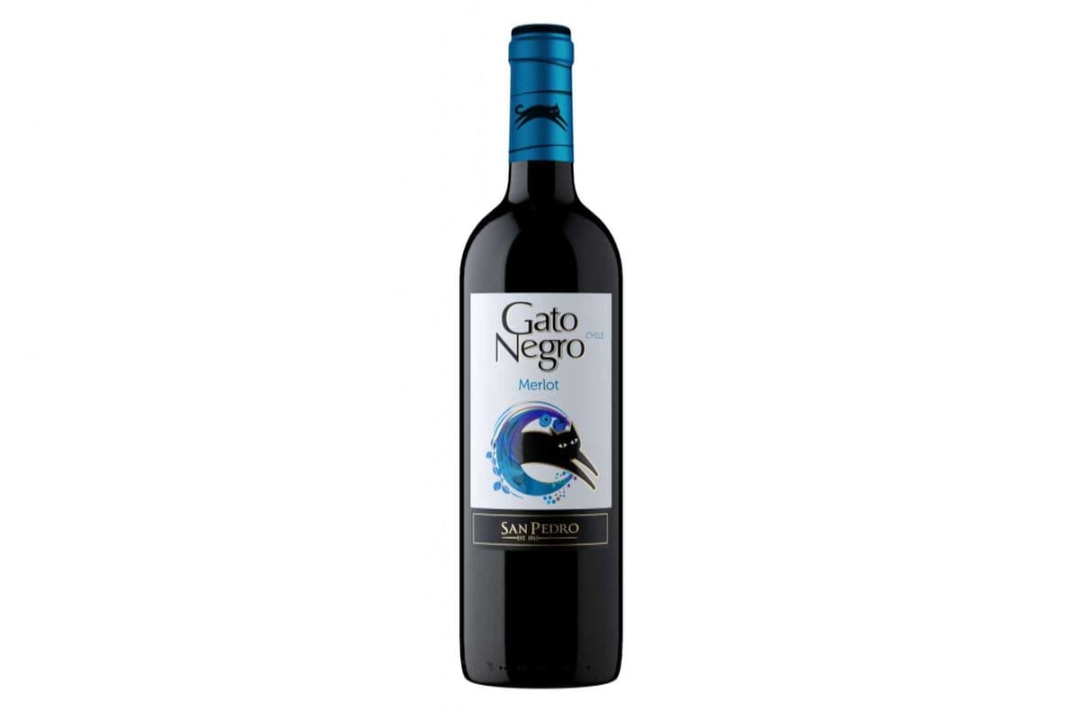 Gato Negro Merlot-750ml (1 x 750ml)