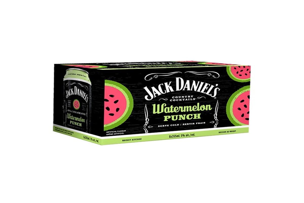 Jdcc Watermelon Home Punch Cans (6 x 355ml)