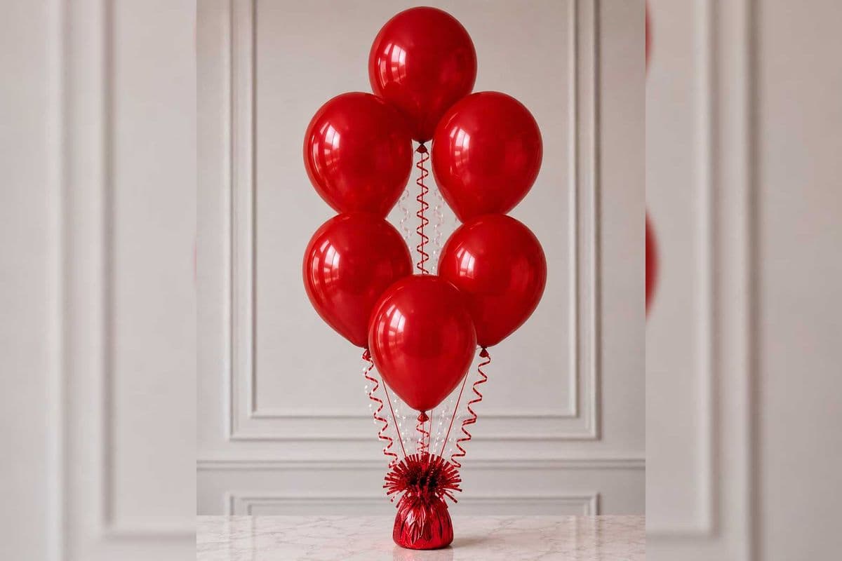 Red Balloon Bouquet