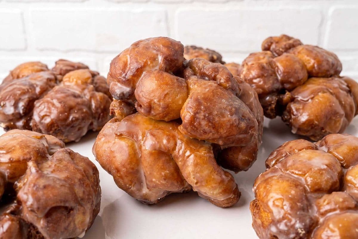Peach Apple Fritter