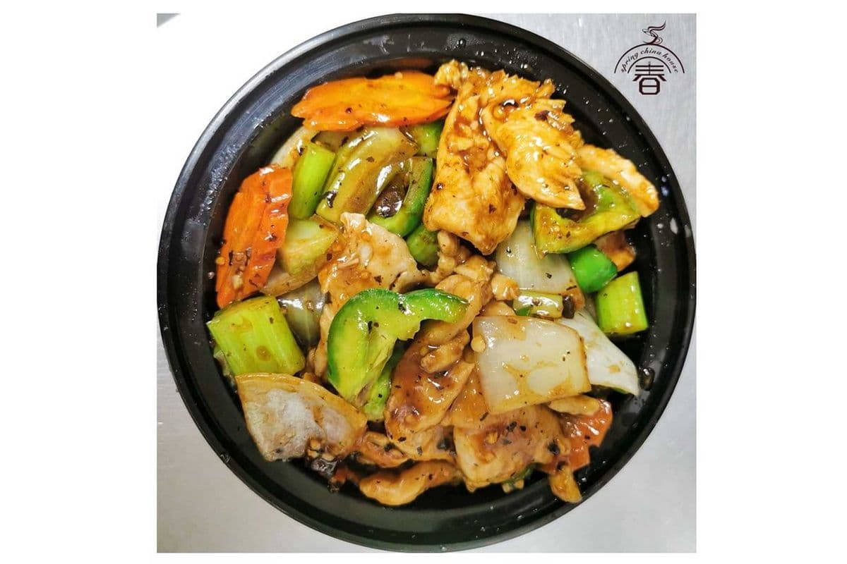 40. Chicken with Black Bean Sauce