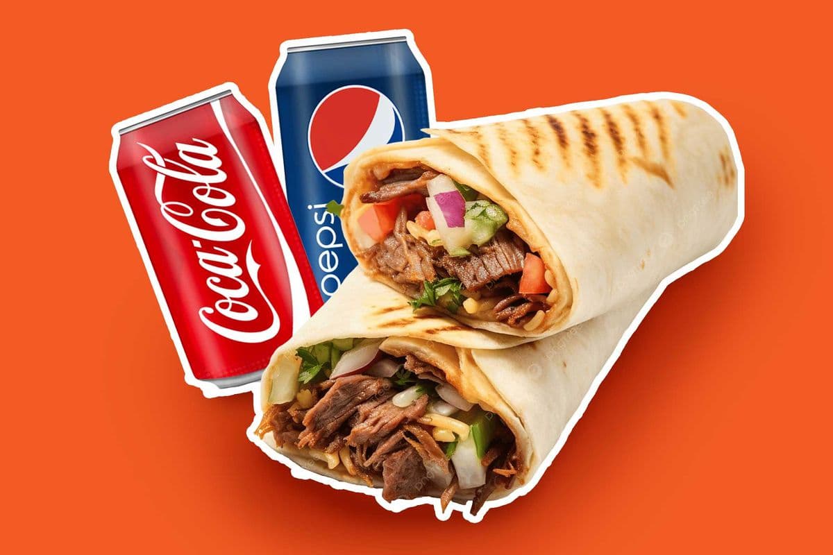 2 Wrap + 2 Drink Deal
