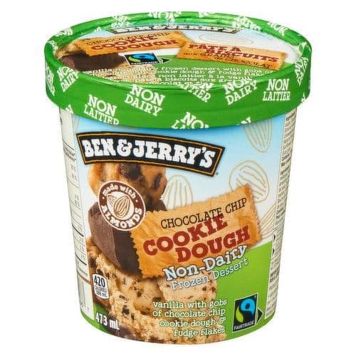Ben & Jerry's Chocolate Chip Cookie Dough Non-Dairy 
