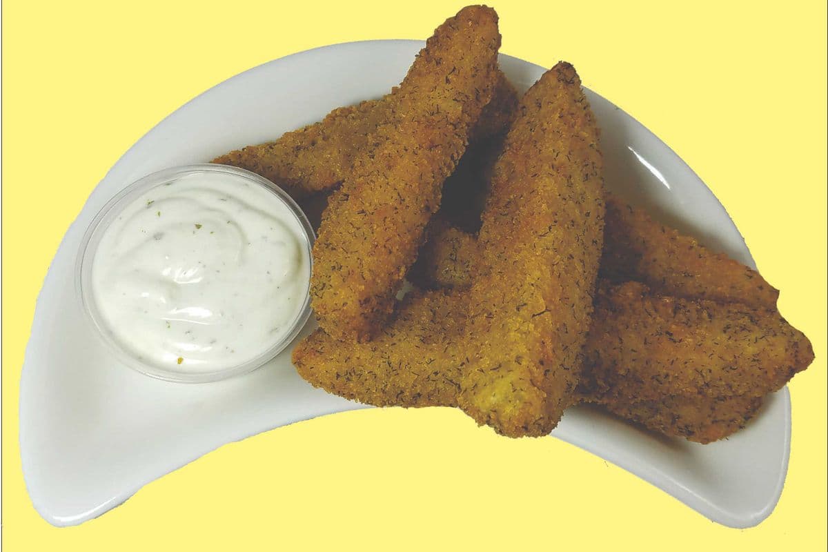 Fried Breaded Dill Pickles