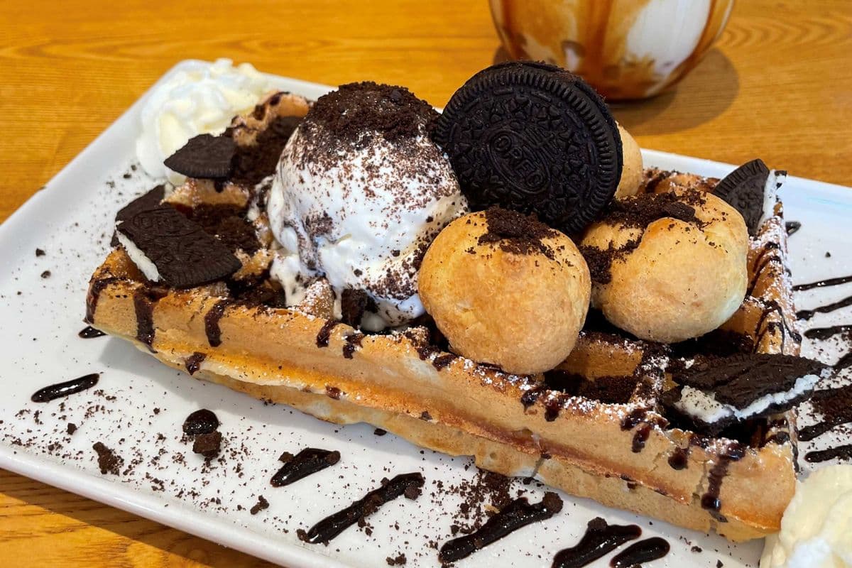 Cookie Monster Waffle