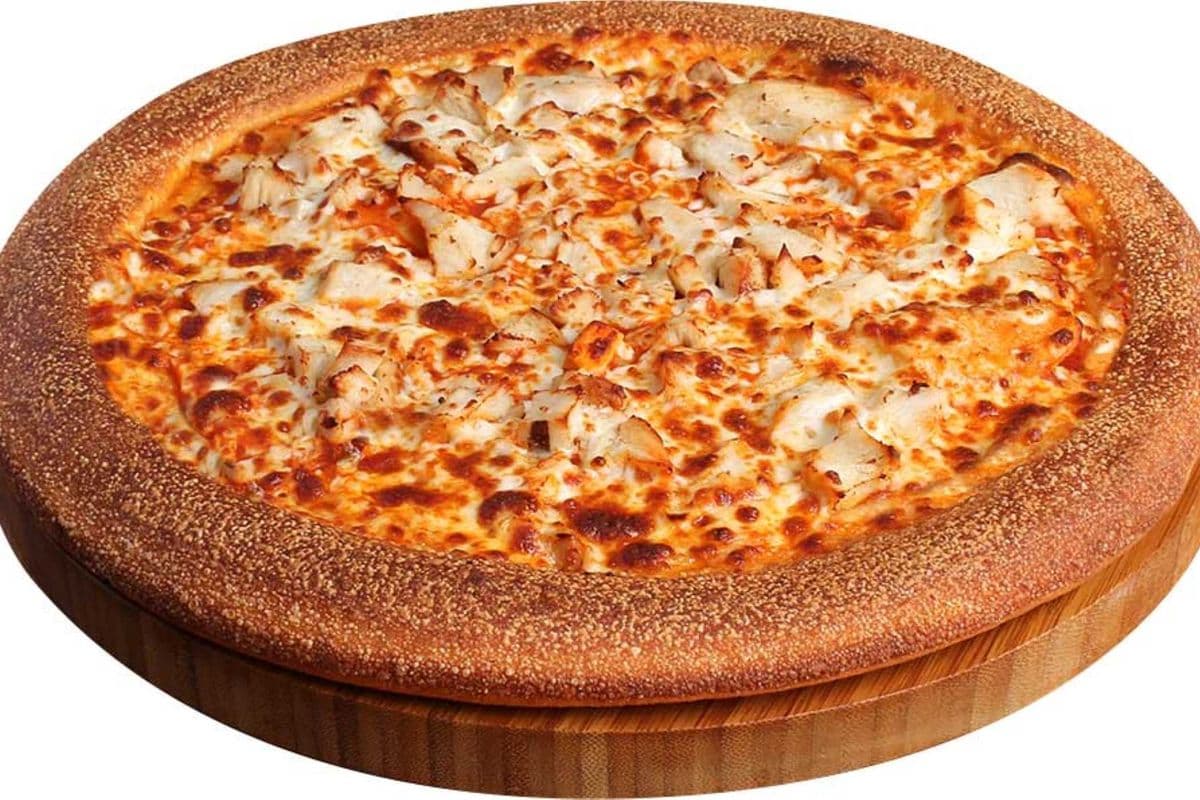 8" Hot Buffalo Chicken (First Pizza)