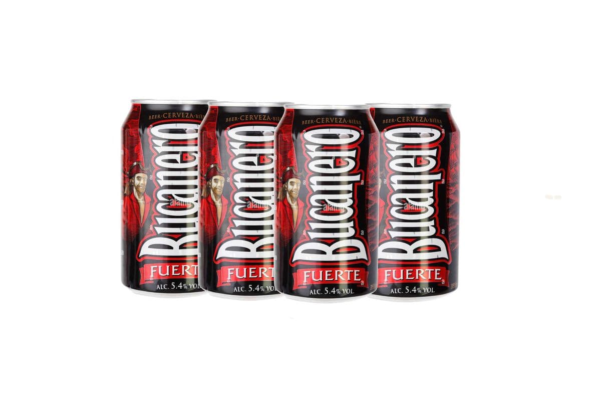 Bucanero Fuerte Cerveza Cubana (6 Cans) (1 x 6x355ML)