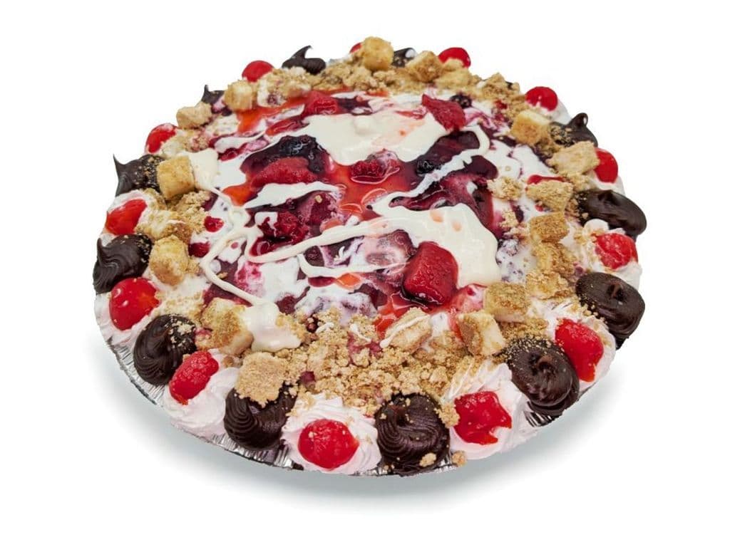 Verry Berry Cheesecake Ice Cream Pie