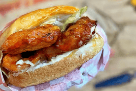 BBQ Chicken Burger BBQ 鸡腿堡