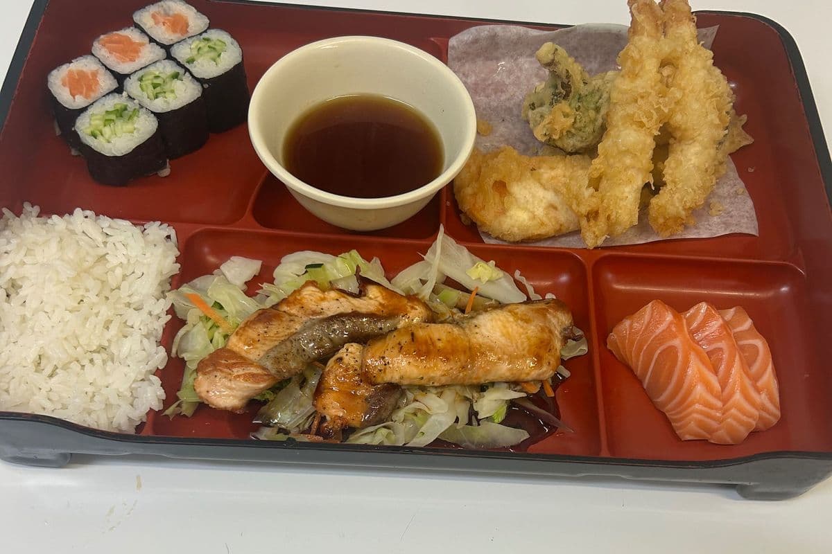 102. Salmon Teriyaki Box Fall