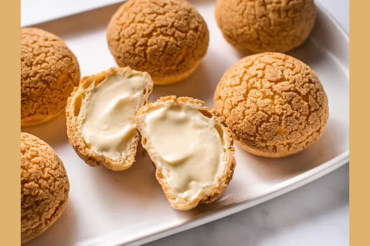 Vanilla Cream Puff (3pcs)