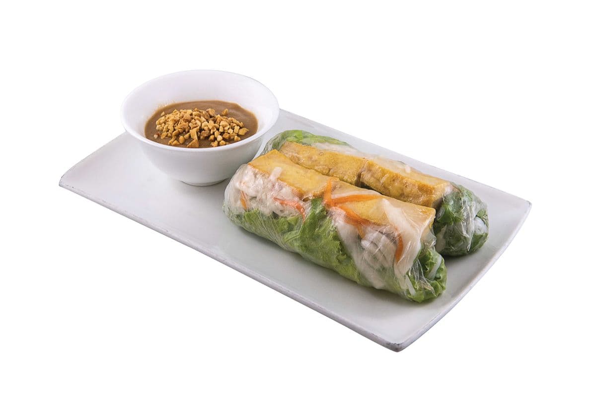 E2 (2mcx)ROULEAUX PRINTANIERS VEGETARIEN/ SPRING ROLLS (TOFU&VEGETABLE)(2pcs) (2mcx)