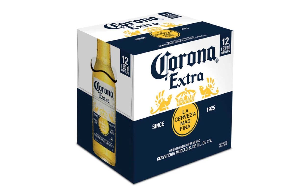 Corona Extra (12 x 330 ml Bottles)