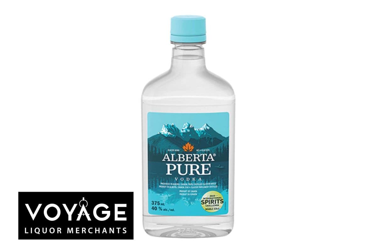Alberta Pure Vodka PET (1 x 375 ml)