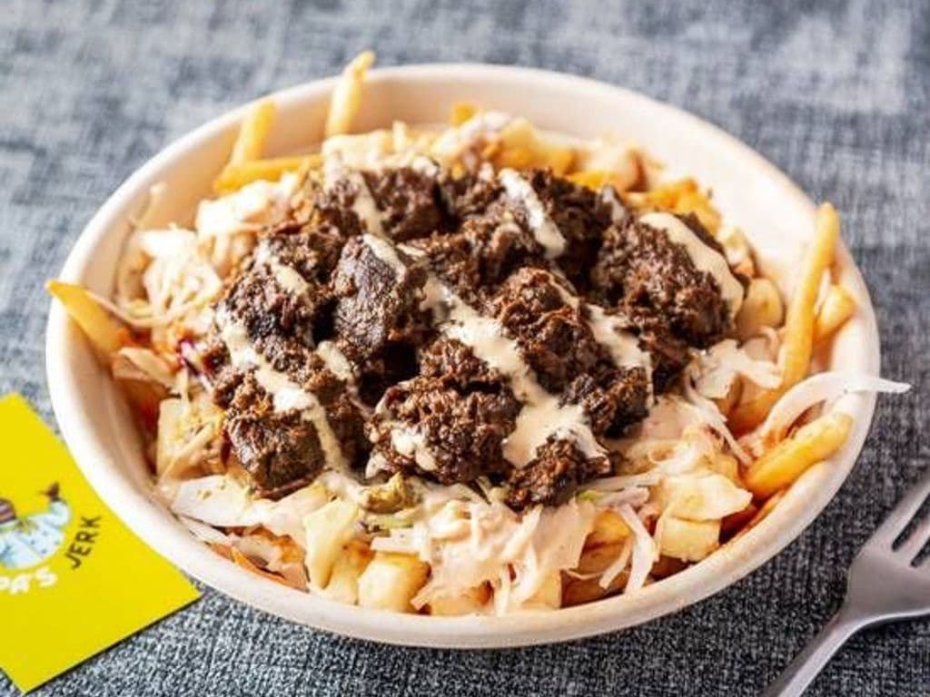 Curry Goat Poutine