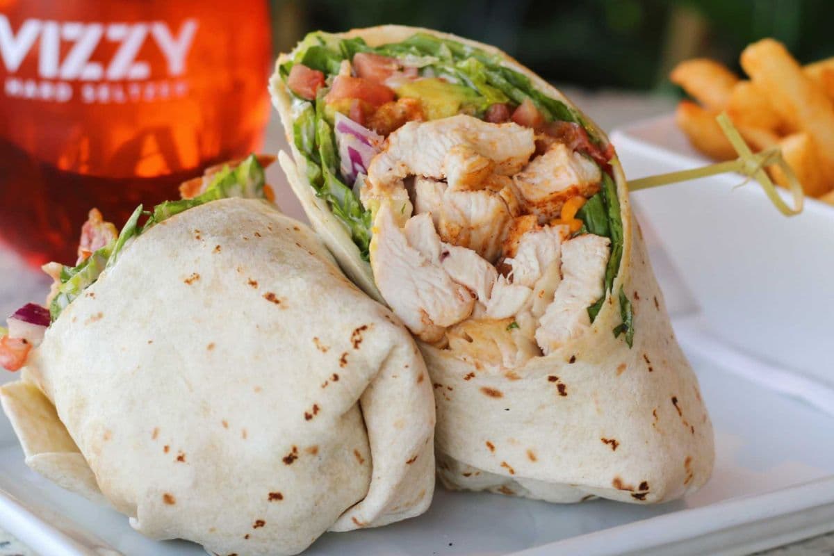 Chipotle Chicken Avocado Wrap