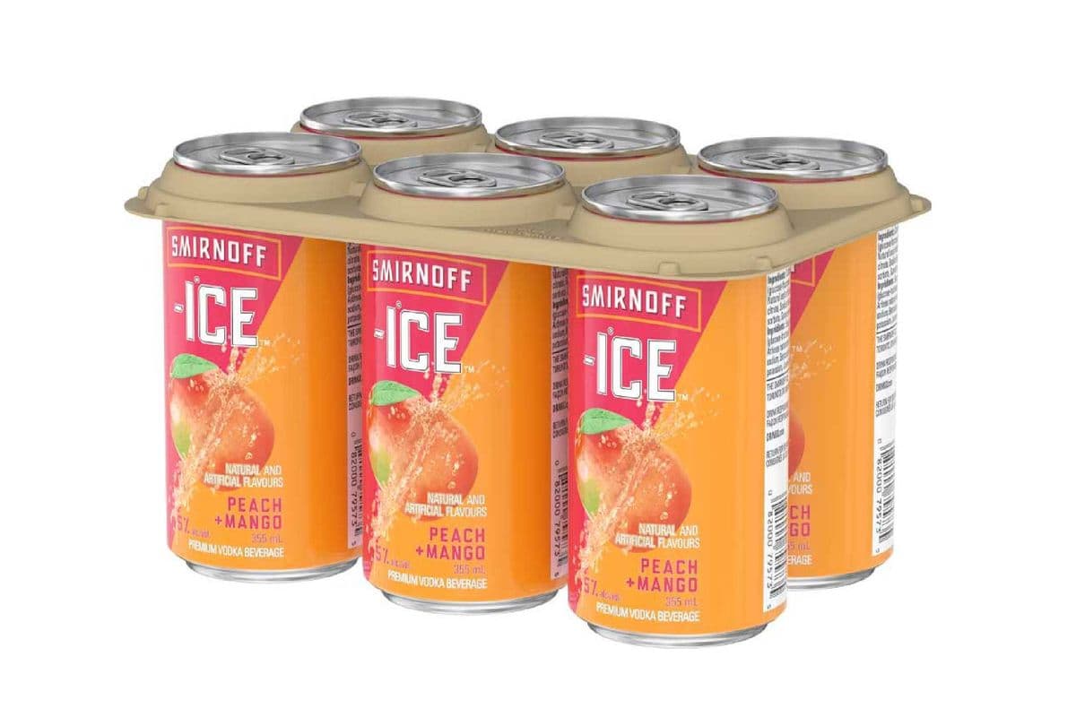 Smirnoff Ice Peach & Mango (6 x 355 ml)