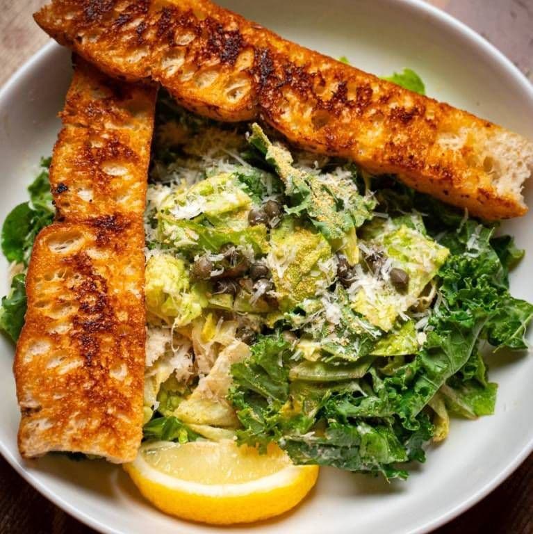 Kale and Romaine Caesar ◊‡